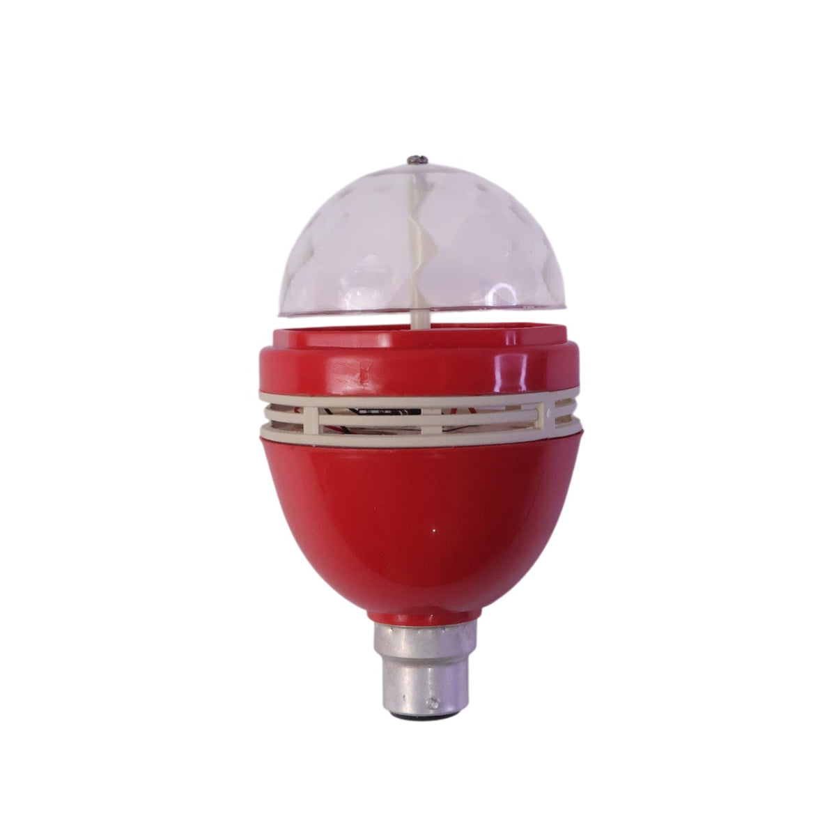 Multicolour Rotating Led Disco Light Bulb For Party Festival And Events (1 Pc)