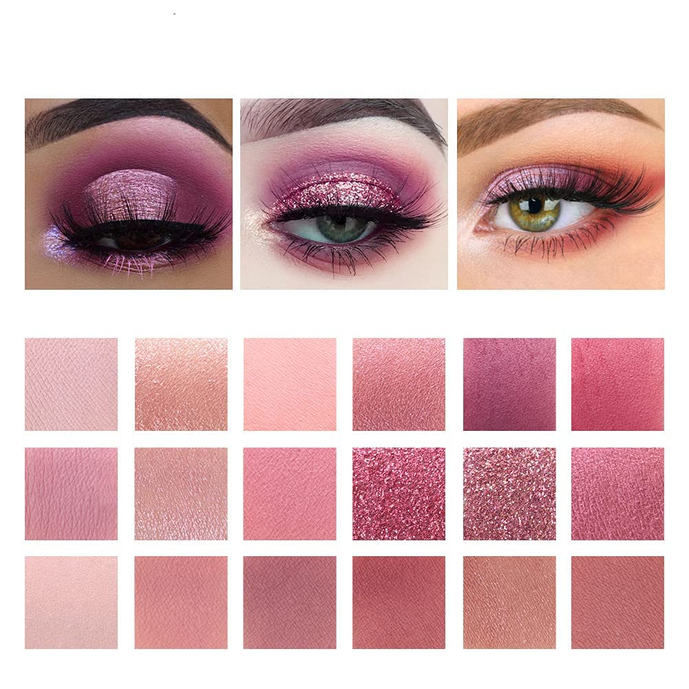 Eyeshadow 18 Color Palette Shades for Eye Makeup