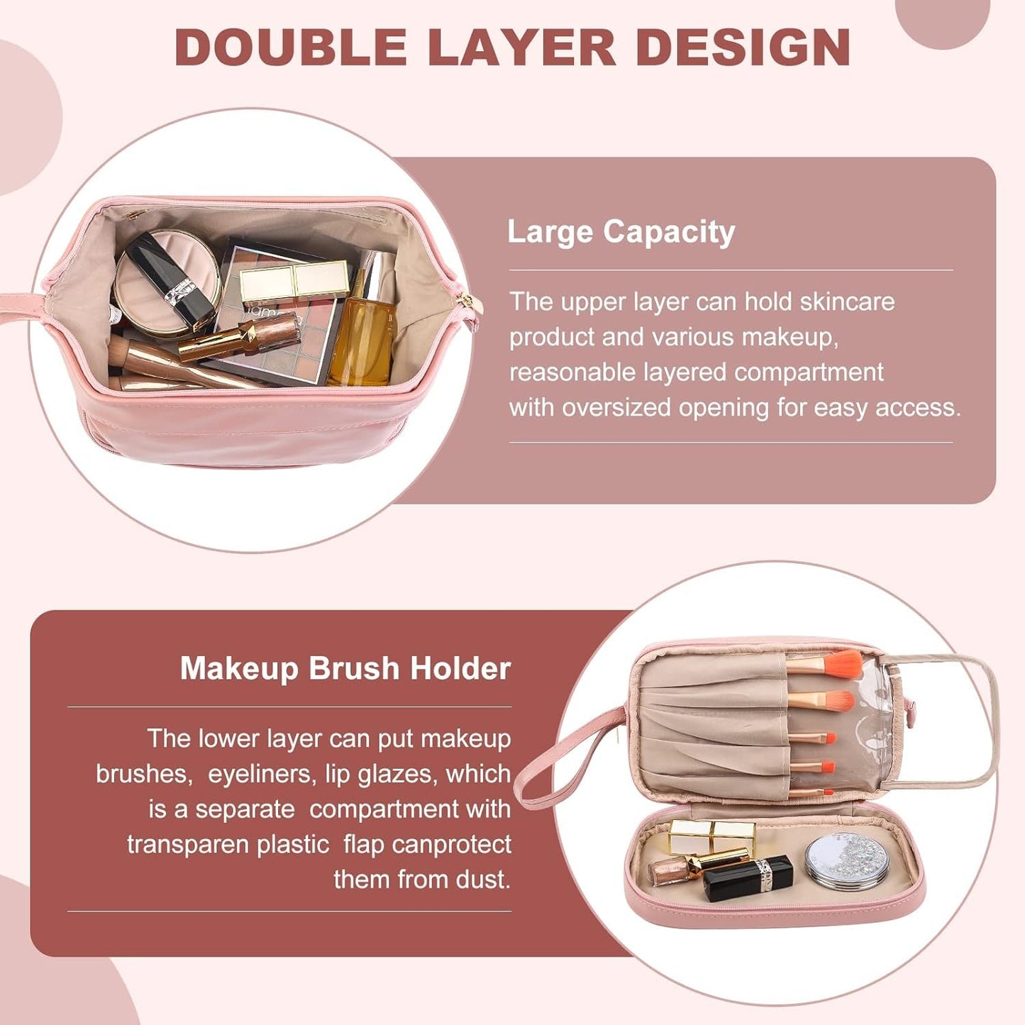 Large Capacity Cosmetic Travel Bag