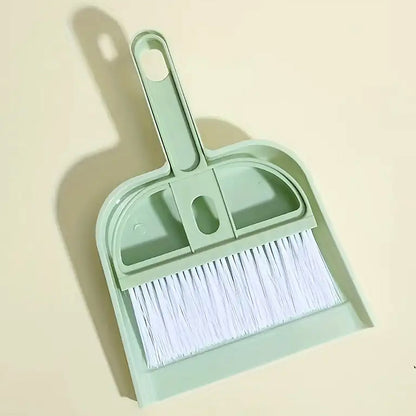 Wukusy 7617 Mini Dustpan and Brush Set for home cleaning, compact and multipurpose broom and dustpan for quick tidy-ups