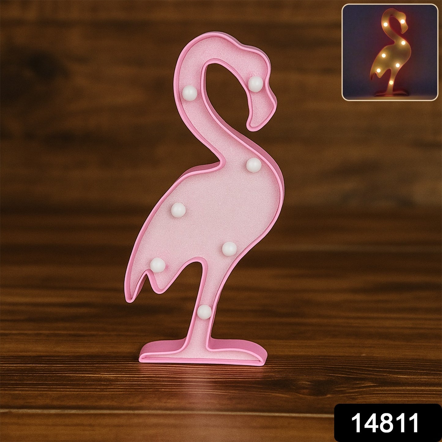 Flamingo Shape Led Decorative Night Light (1 Pc)