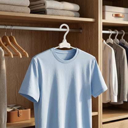 Premium Foldable Plastic Clothes Hanger 1 Pc