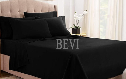 Seasons Double Bedsheet, 2 Pillow Cover, Silver Grey