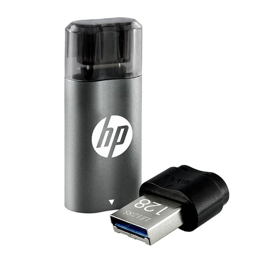 HP x5600C 128 GB OTG Drive  (Black, Type A to Micro USB)