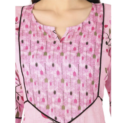 Colorful printed kurta with matching pants set by Drpshippr, featuring vibrant patterns and traditional design.