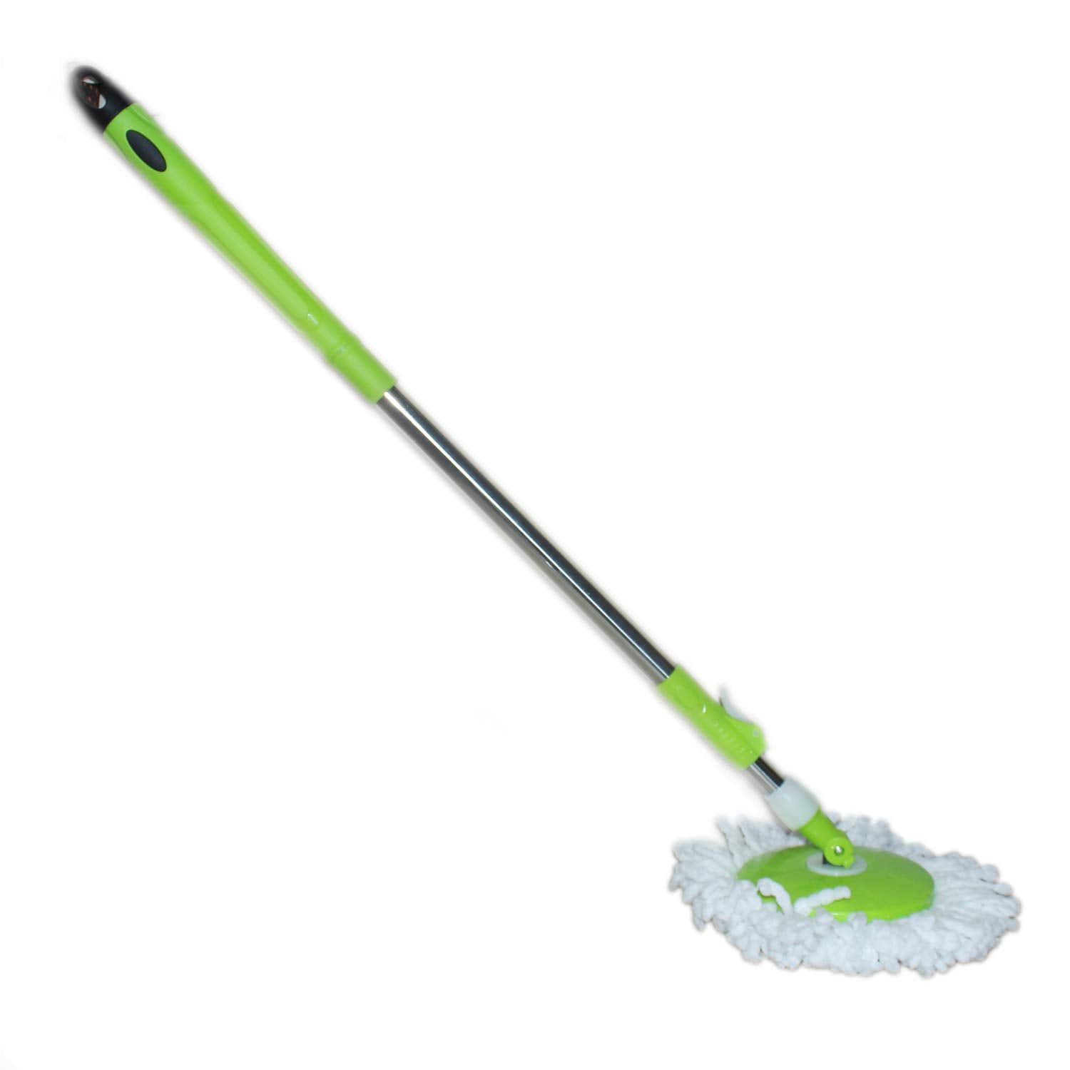 Multicolor stainless steel and plastic mop rod for floor cleaning, featuring ergonomic design by FIZZI SHOP.
