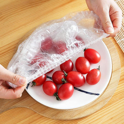 Fresh Keeping Bags, Reusable Elastic Food Storage Covers Pack of 100