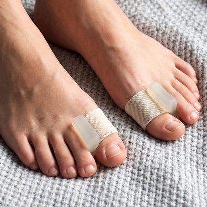 Large Big Toe Corrector Support Brace With Elastic Loop For Daily Wear (1 Pair)