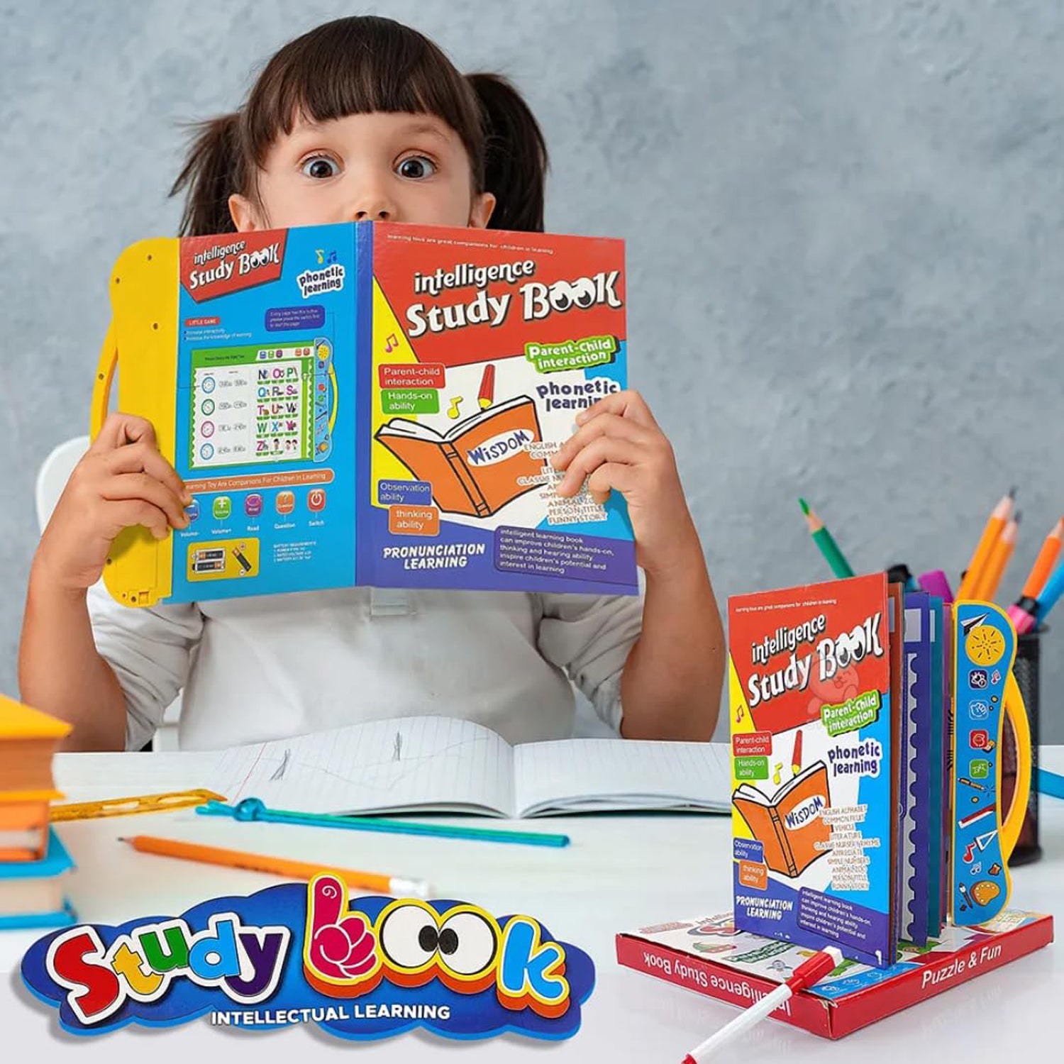 Interactive Intelligence Learning Book With Sound  Phonics (1 Set)