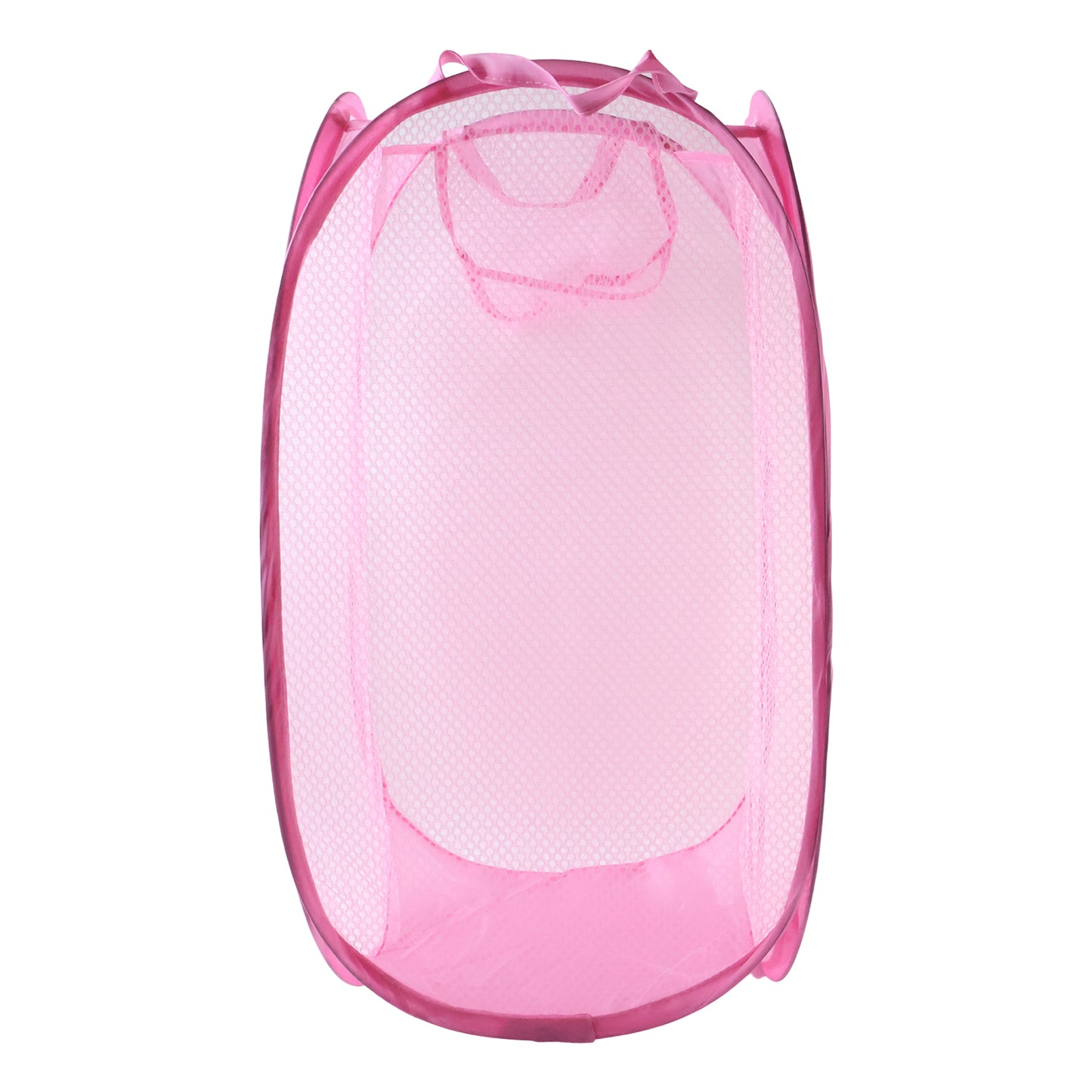 Foldable Mesh Laundry Basket Lightweight Clothes Hamper (1pc 32x32x58cm)