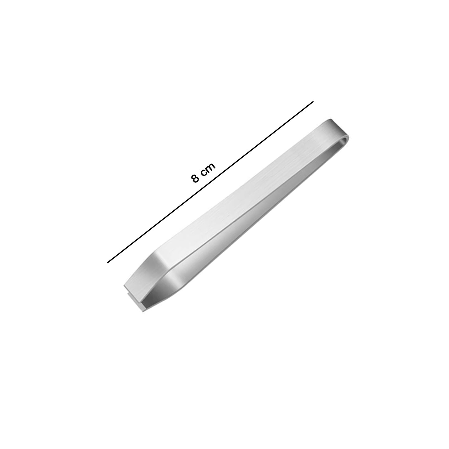 Wukusy stainless steel fish bone tweezer with pointed tips for precision removal of fish bones in kitchen or seafood preparation.