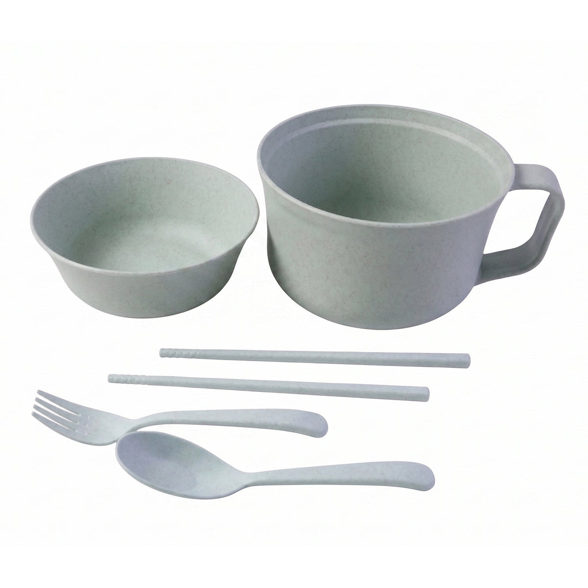 Wheat Straw Dinnerware Set  Eco-friendly  Durable Kitchen Essentials