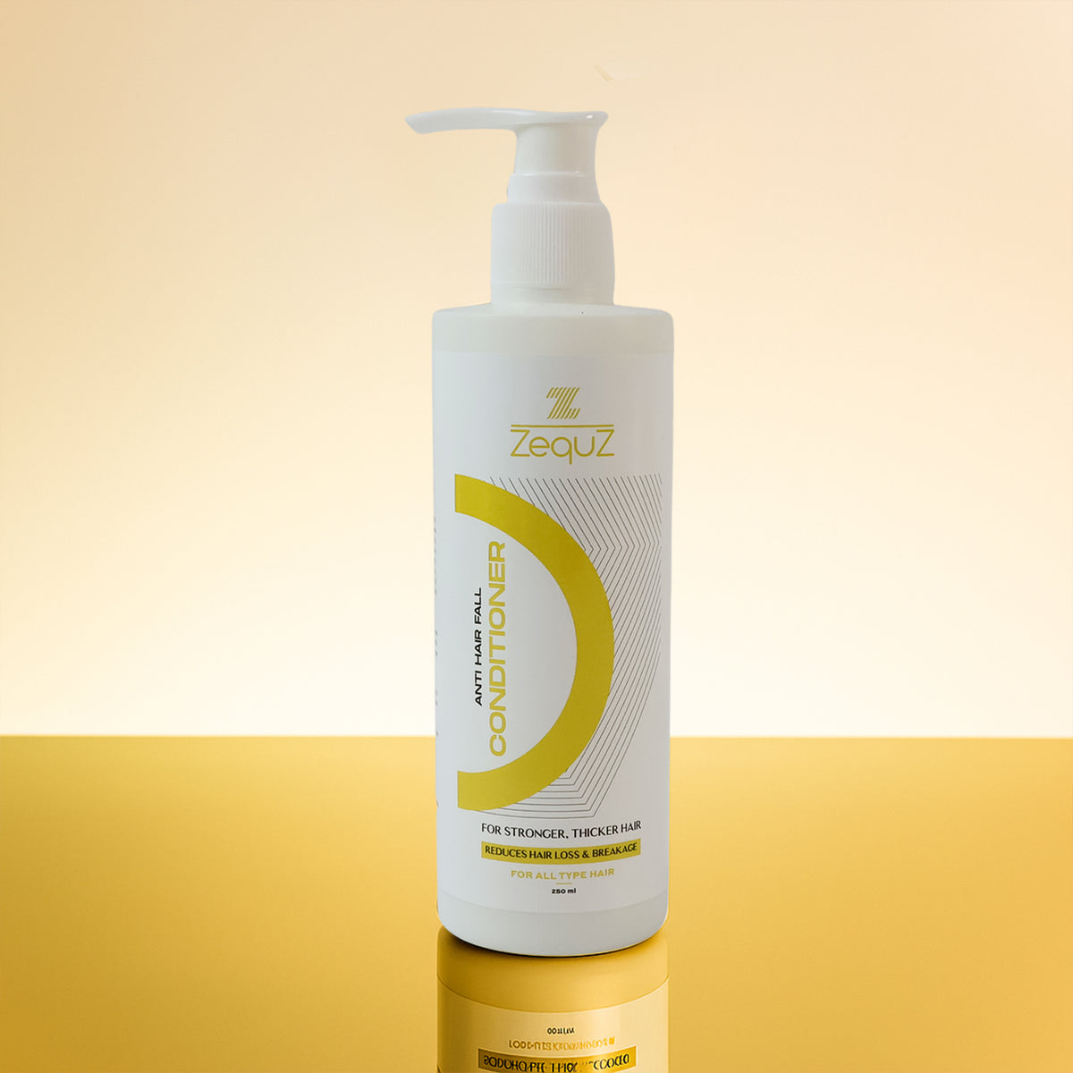 Wukusy Zequz Anti Hair Fall Conditioner in 250ml bottle, healthy hair care product for reducing hair fall, health and beauty.