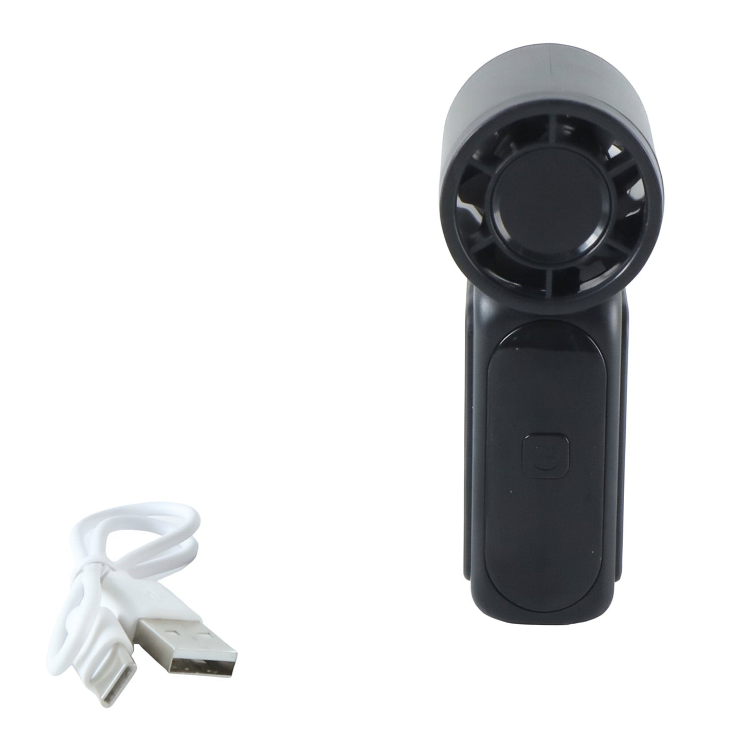 Mini Portable Rechargeable Handheld Fan With Usb Cable For Travel And Daily Use