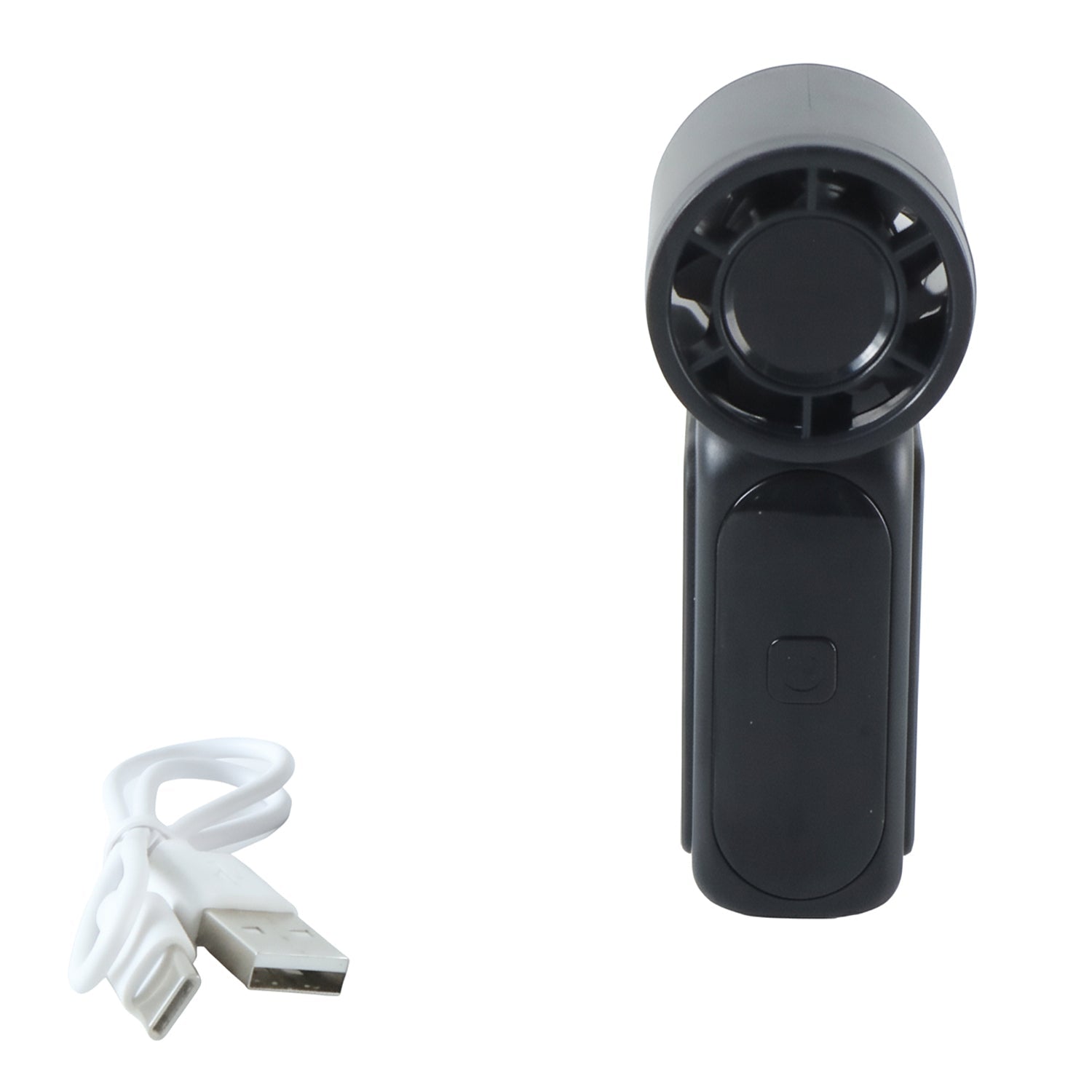 Mini Portable Rechargeable Handheld Fan With Usb Cable For Travel And Daily Use