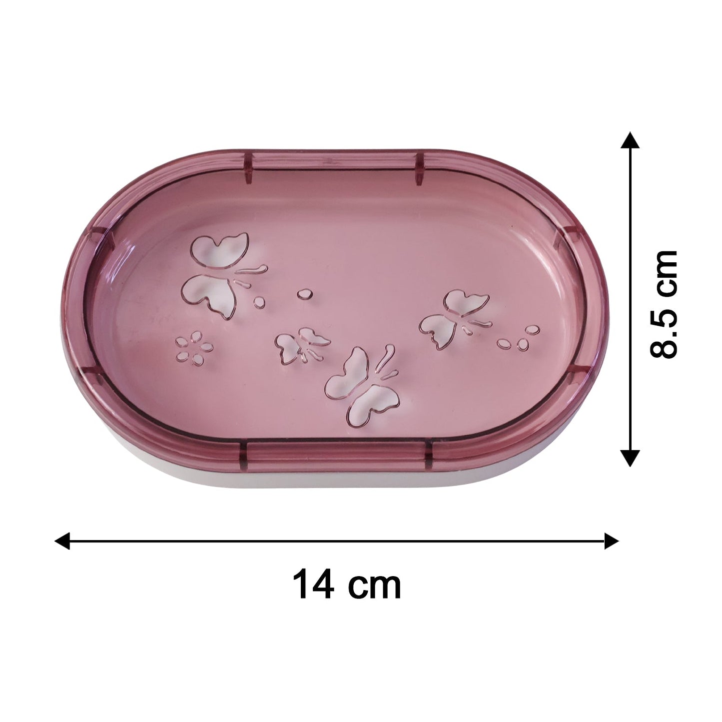 Travel Plastic Soap Case With Lid For Bathroom Home And Toiletry Kit Bag (1 Pc)