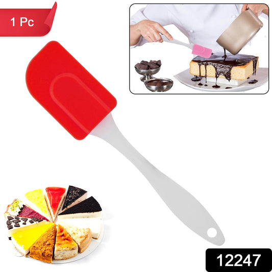 Wukusy silicone cooking spatula for baking, 18 cm, flexible and heat-resistant for easy stirring and folding in the kitchen