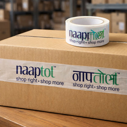Naaptol Printed Heavy Duty Packaging Tape 100x50 Mm (1 Pc)