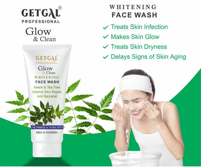 Glow & Clean Whitening Face Wash (PACK OF 2)
