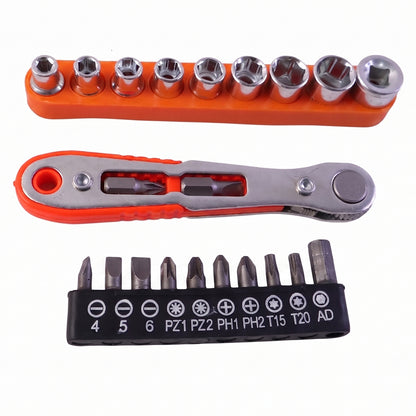 Mini Ratchet Wrench  Compact  Versatile Repair Tool Kit