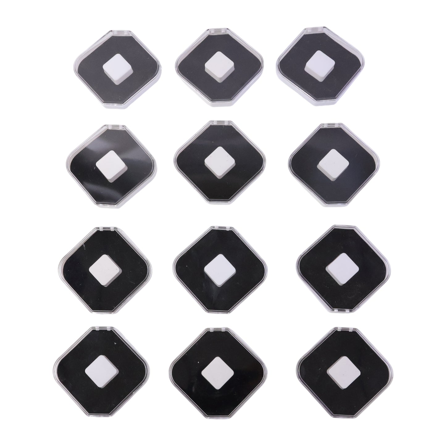 Jewellery Display Storage Box For Rings Earrings  Small Items (12 Pc)