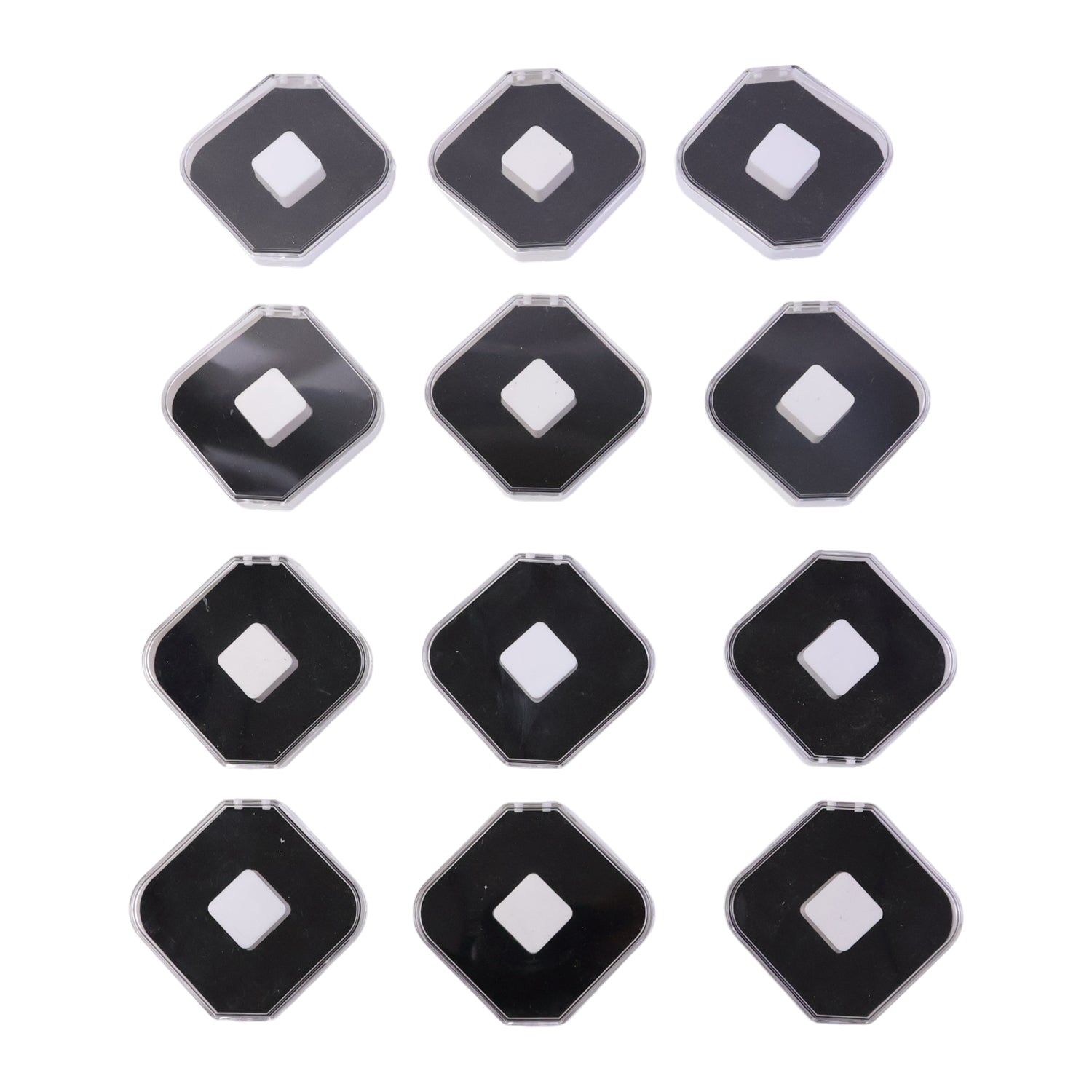 Jewellery Display Storage Box For Rings Earrings  Small Items (12 Pc)