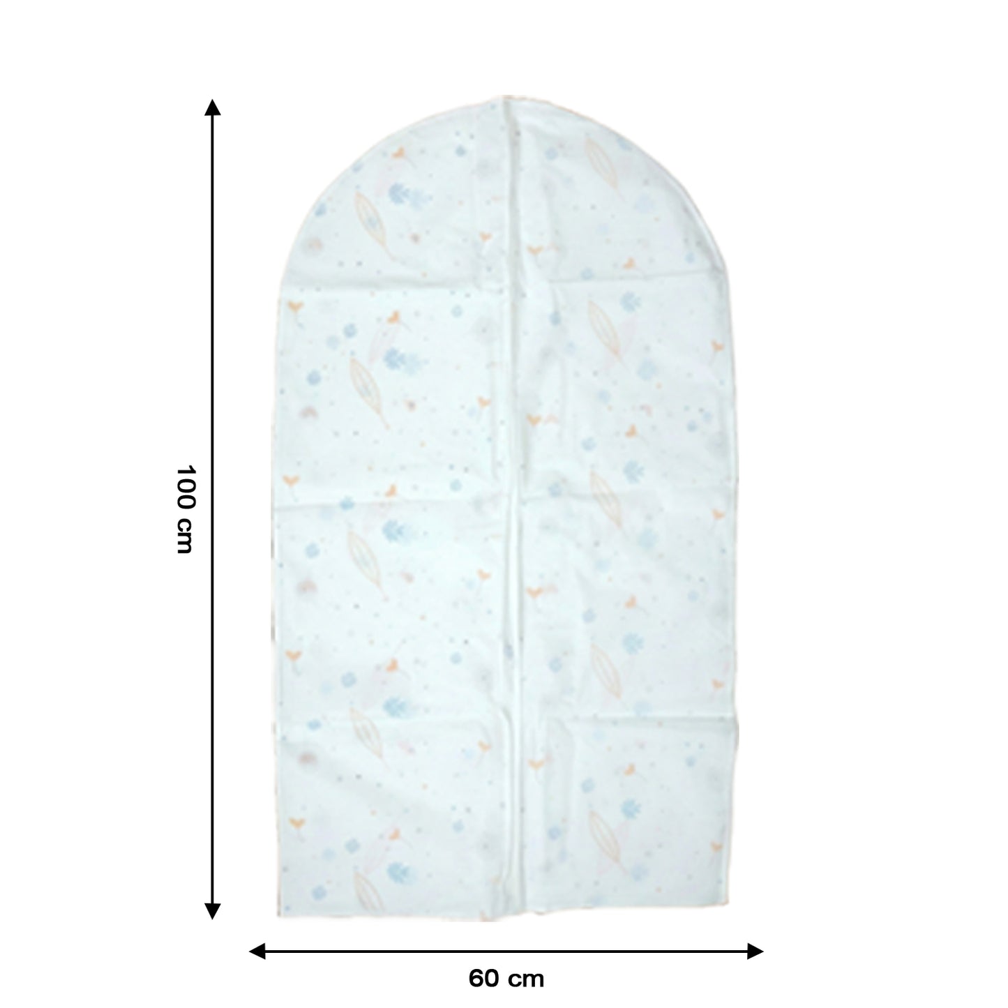 Pack Of 5 Hanging Garment Cover Bags (60  100 Cm)
