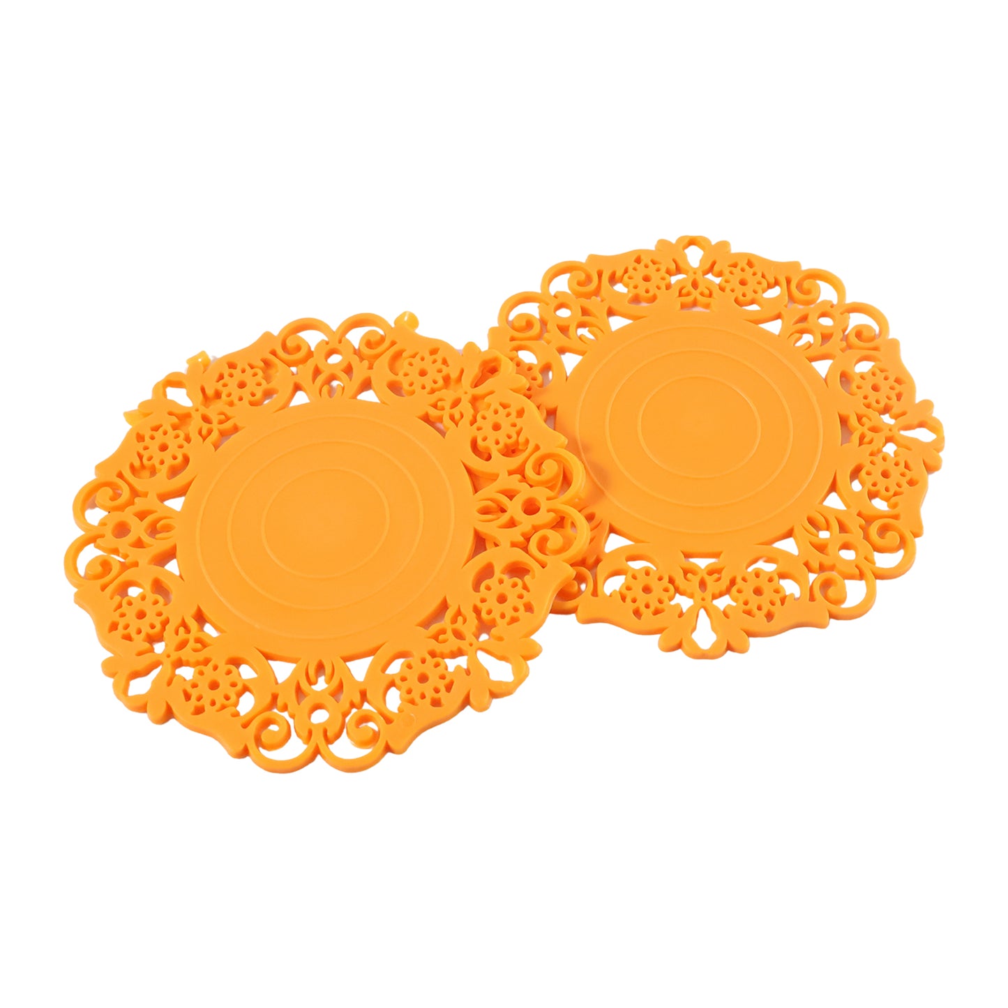 Heat-resistant Decorative Hot Mat  Cup Coaster Set (10 Cm 2 Pc Set)