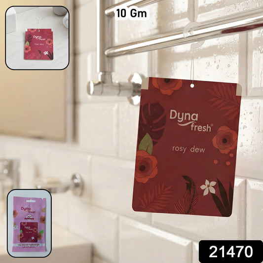 Rosy Dew Hanging Air Freshener Gel (1 Pc 10gm)
