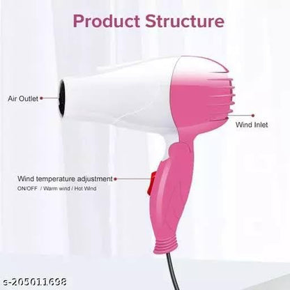 Hair Dryer for Professional Women Men girls regular Use For Hair Styling And Full Beuty Care Health Personal
