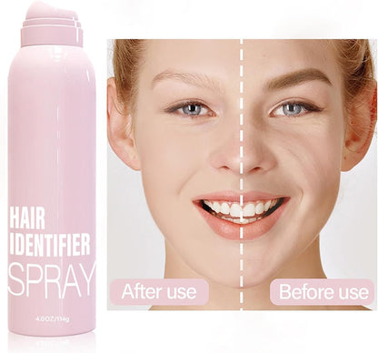 Hair Identifier Spray For Face Shaving, Face Hair Identifier Spray, Skin Dermaplaning Spray for Face