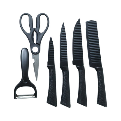 6 In 1 Premium Kitchen Knife Set (1 Set)