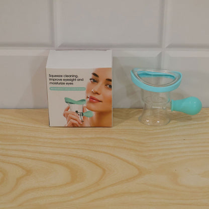 Manual Air Pressure Eye Cleaning Cup With Soft Seal (1 Pc)