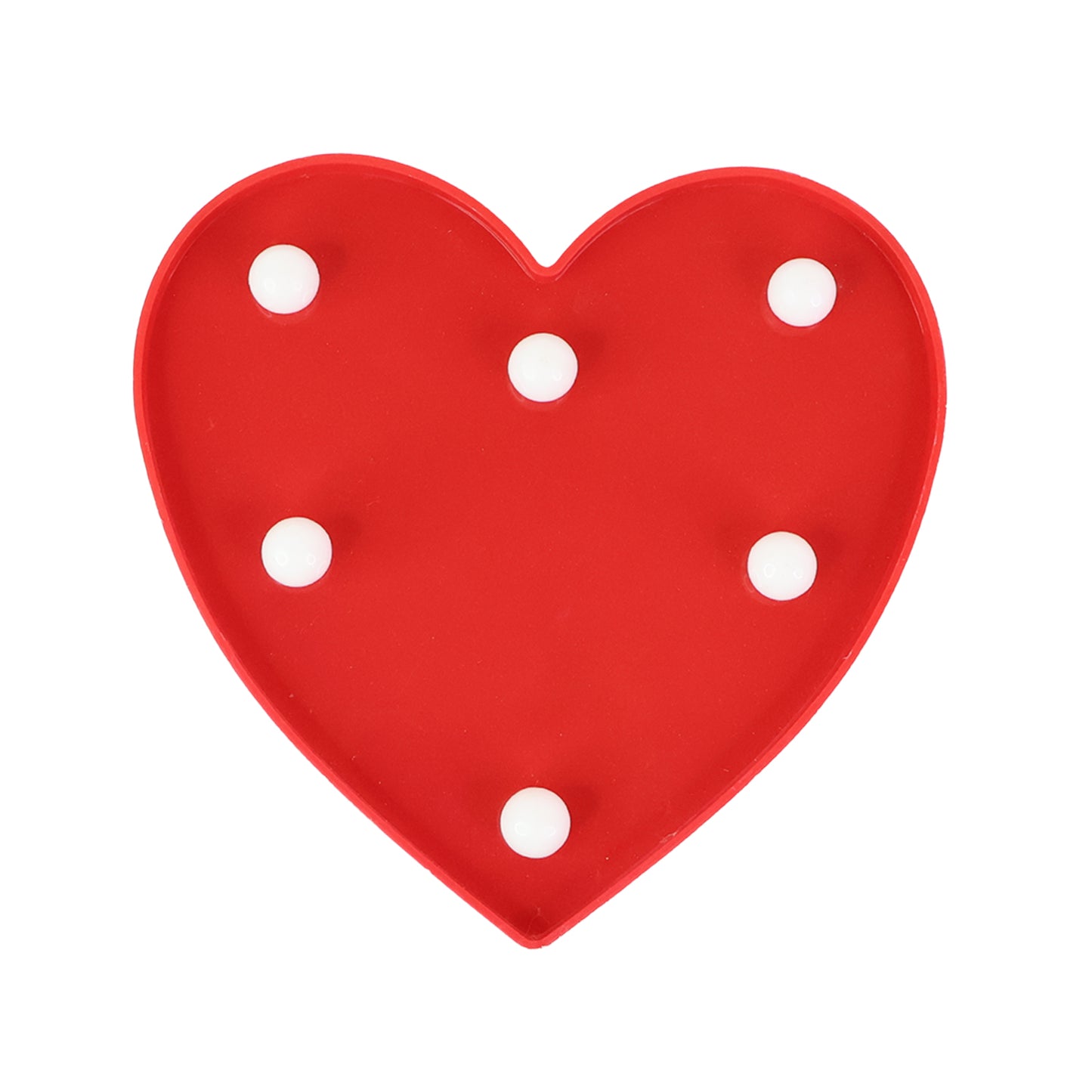 Heart Shape Led Decorative Night Light (1 Pc)