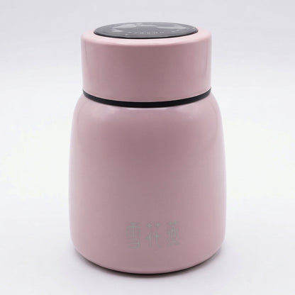 Premium Stainless Steel Insulated Temperature Display Bottle (300 Ml Approx)