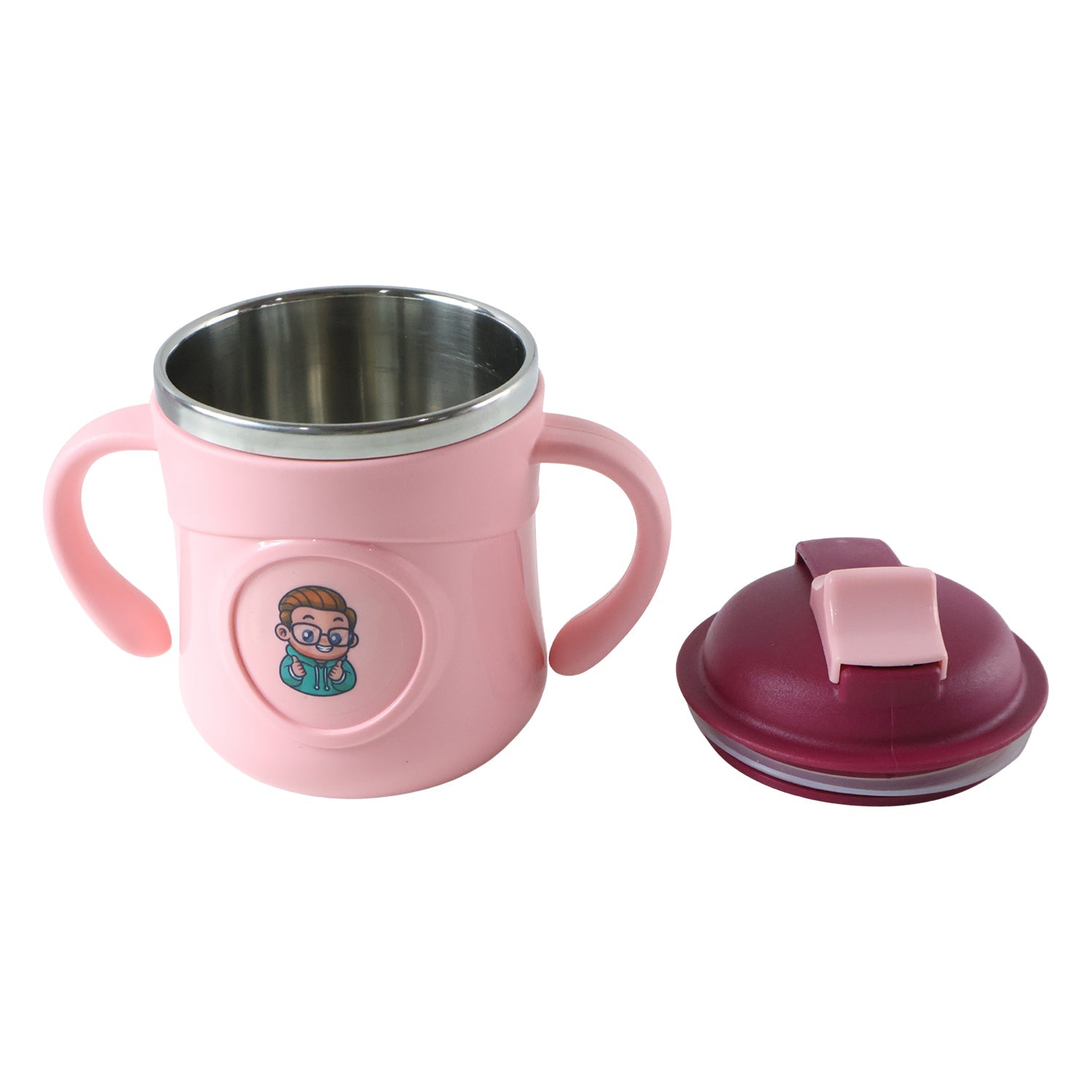 Apex Rio Sipper Cup 250 Ml Kids Straw Bottle With Twin Handles (1 Pc)