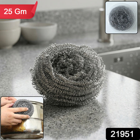 Stainless Steel Scrubber For Kitchen (1 Pc 25 Gm)