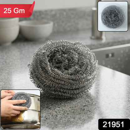 Stainless Steel Scrubber For Kitchen (1 Pc 25 Gm)