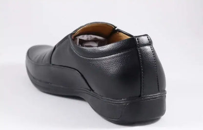 Latest Trendy Men Formal Shoes|Black Moccasin Shoes|Office Shoes For Men's & Boys-MOCCASIN02-BLK