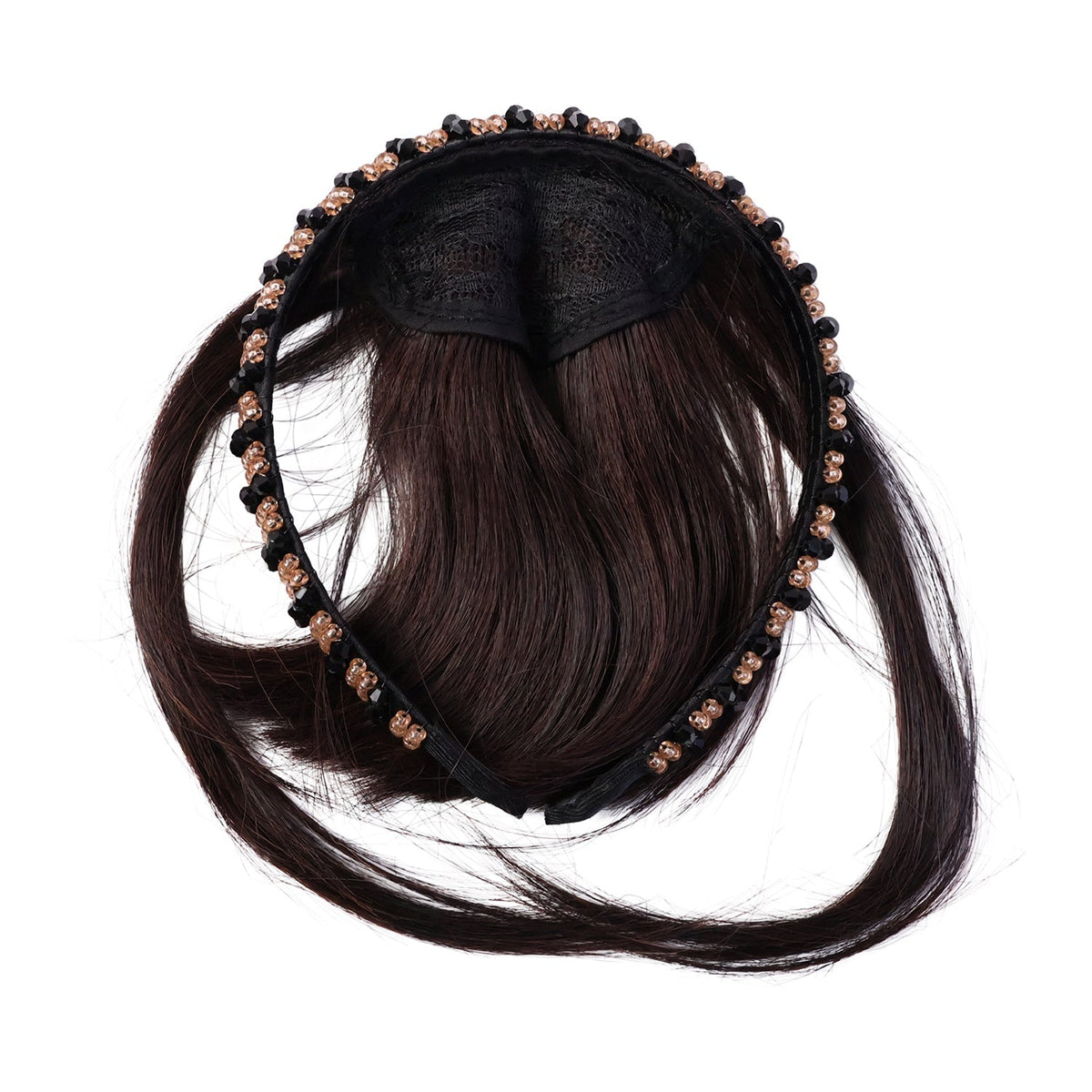Clip In Hair Bangs  Natural Look Synthetic Hair Extensions For Women