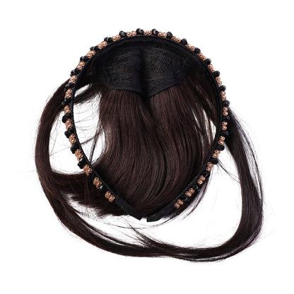 Clip In Hair Bangs  Natural Look Synthetic Hair Extensions For Women