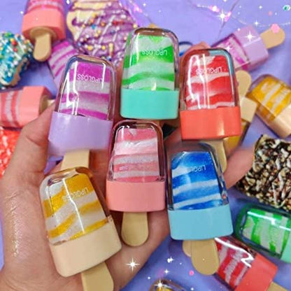 ICE CREAM RAINBOW SHIMMER LIP TINT ( MULTICOLOR )