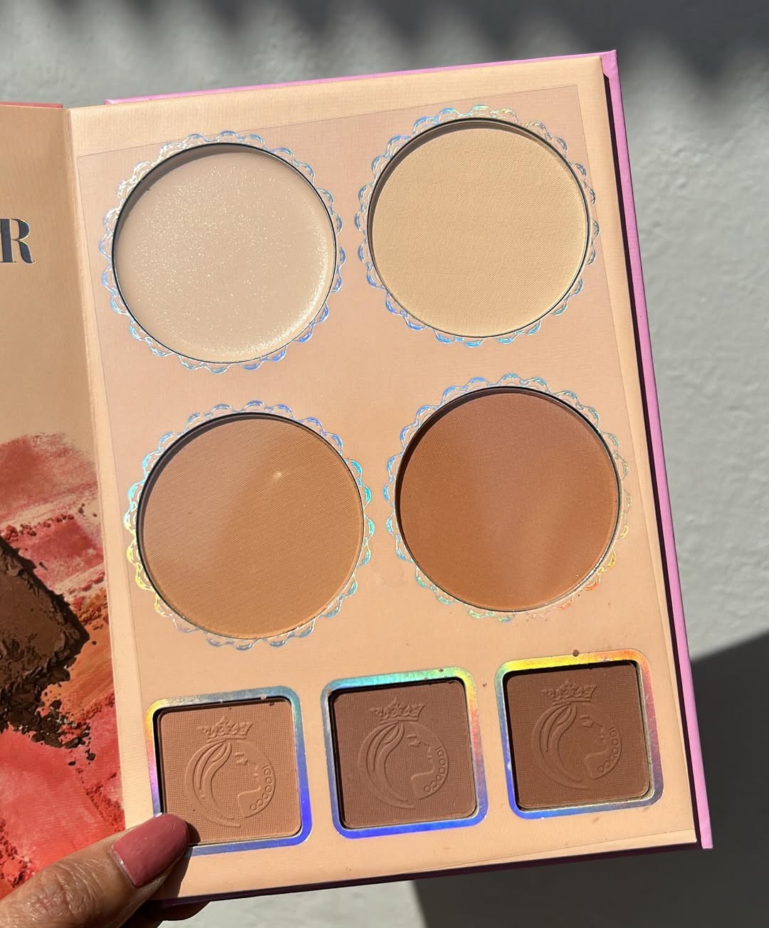 Igoodco 5 In 1 Makeup Book Eyeshadow Book Palette