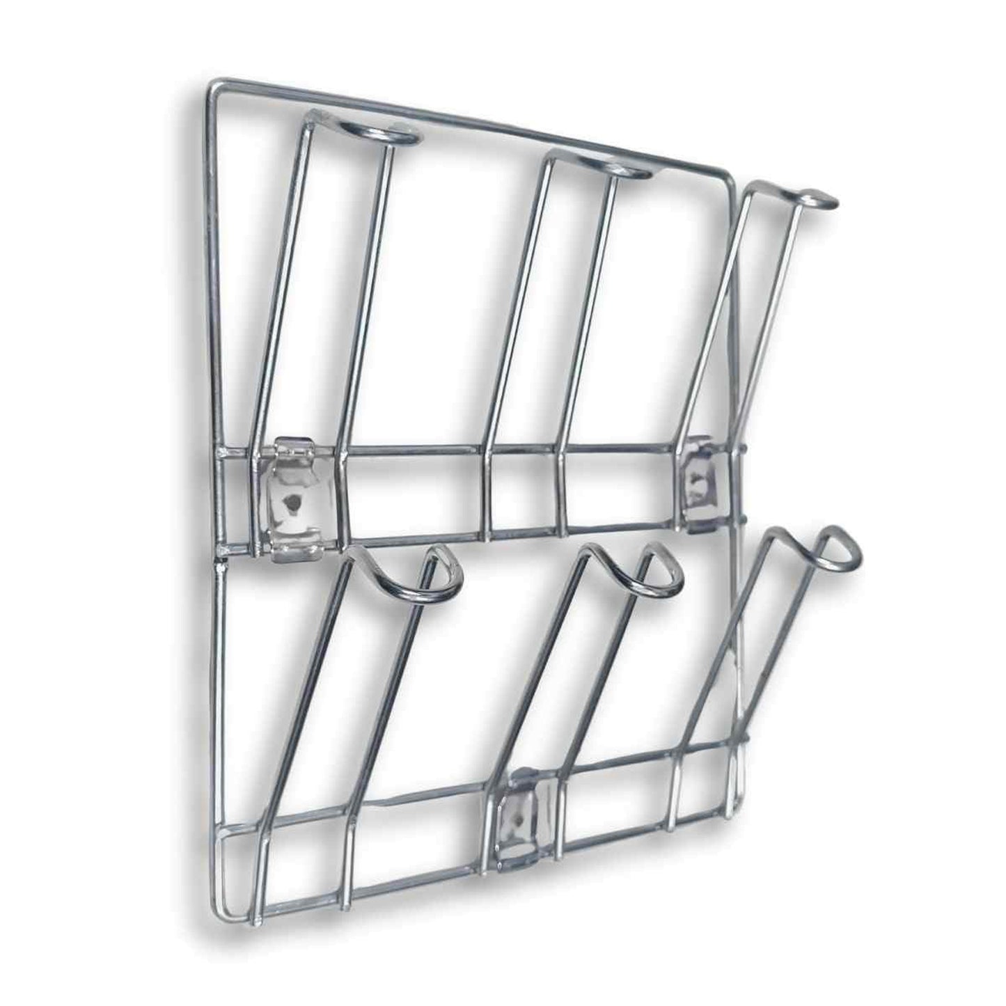 Wall-mounted Stainless-steel Cup  Mug Holder Rack (25 X 25 Cm 1 Pc)