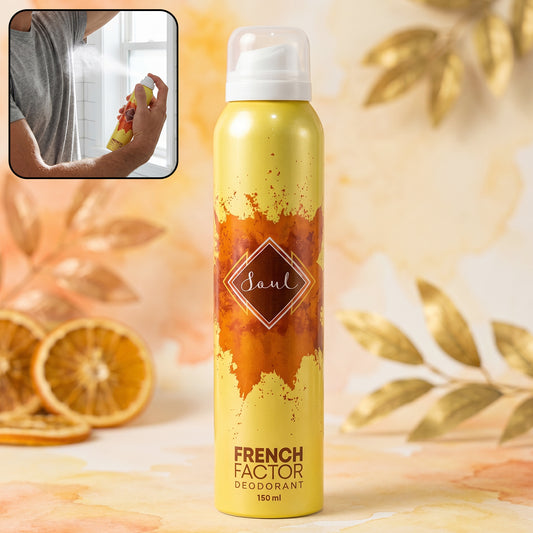 French Factor Soul Deodorant Body Spray (1 Pc 150 Ml)