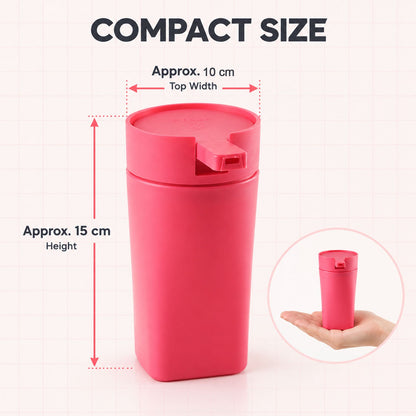 Wukusy liquid soap dispenser bottle with press pump, refillable hand wash bottle, clear plastic container with pump for bathroom or kitchen