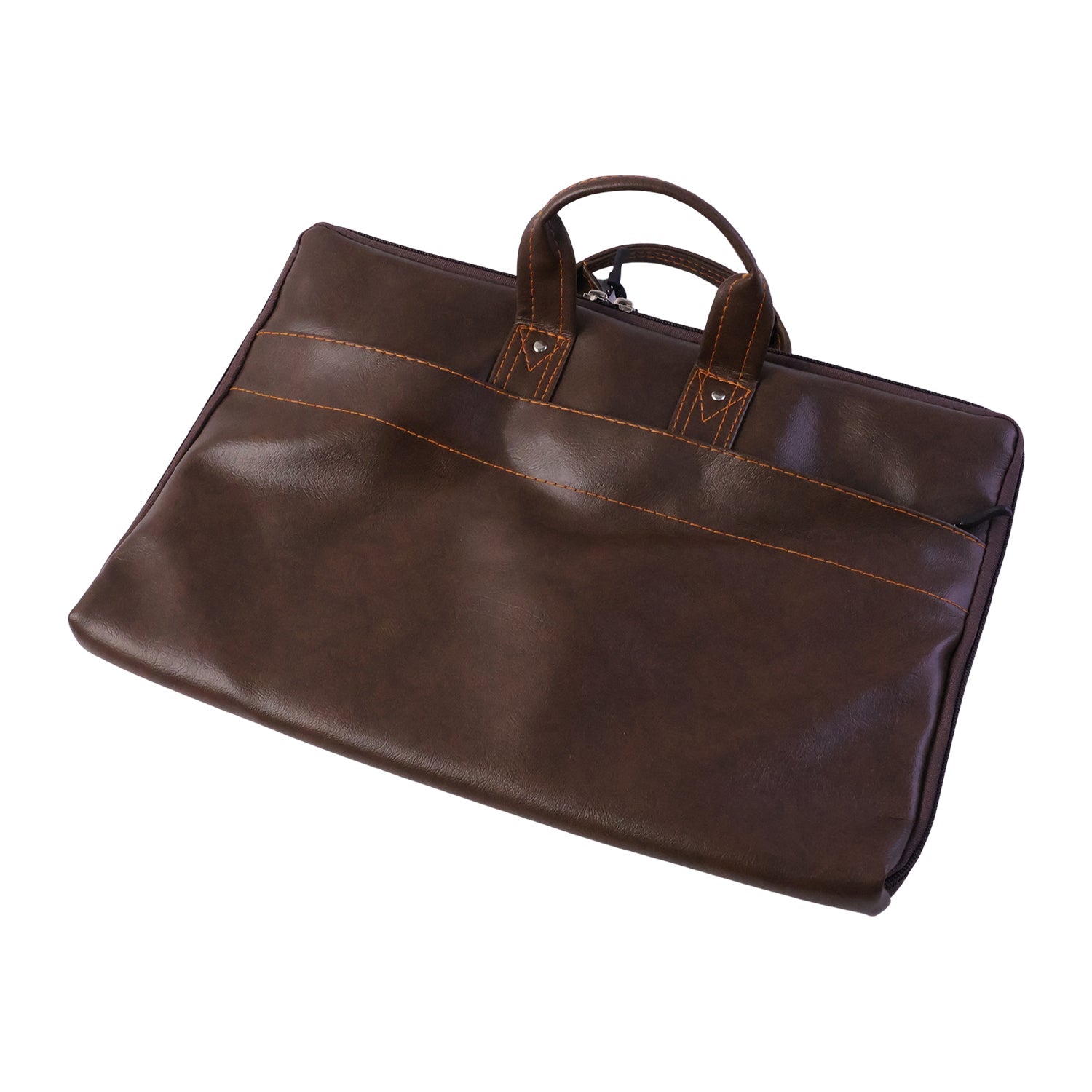 Leather Laptop Bag  Stylish  Durable Office Briefcase