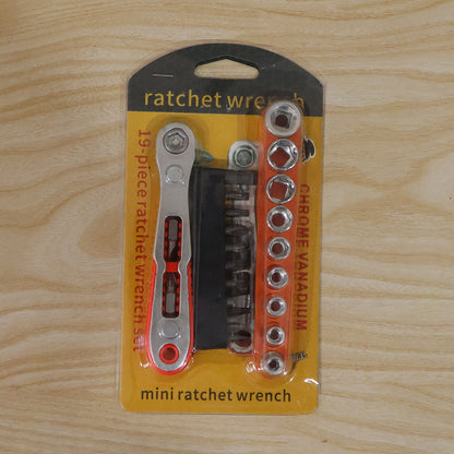 Mini Ratchet Wrench  Compact  Versatile Repair Tool Kit
