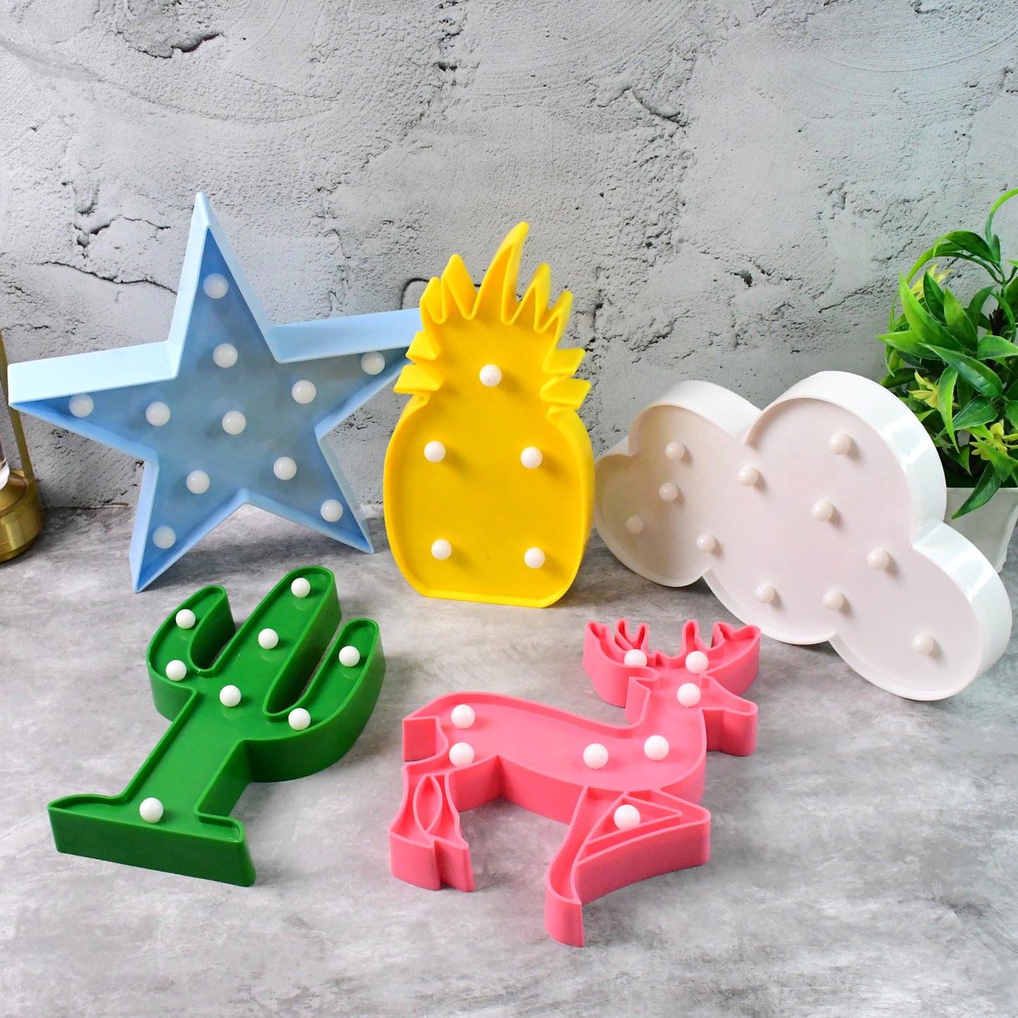 Mix Design Led Decorative Night Light (1 Pc)