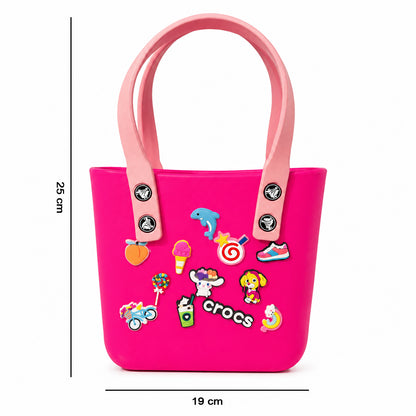 Stylish Crocs Style Tote Bag Trendy Casual Handbag For Women Girls (1 Pc)